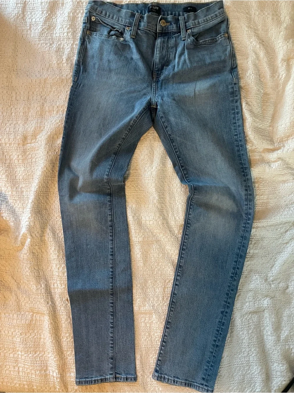 J. Crew Denim  Blue Jeans‎ Light Wash 30x32 Slim Fit